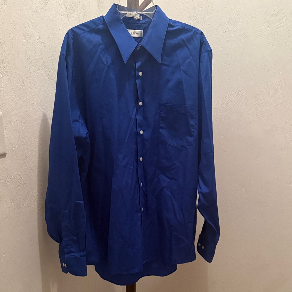Van Heusen Royal Blue Men's Dress Shirt